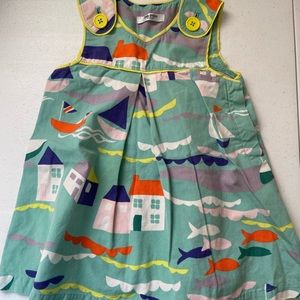 Baby Boden girls’ beach theme summer 12-18mo dress